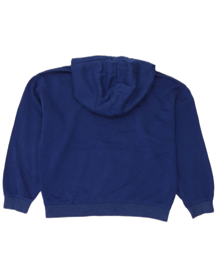 Pulover supradimensionat pentru femei Zara UK 14 Bumbac albastru mediu
