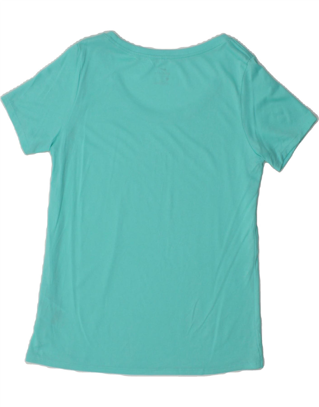 NIKE Womens Dri Fit T-Shirt Top UK 14 Medium Blue Polyester Vintage Nike and Second-Hand Nike from Messina Hembry 