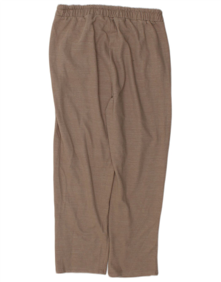 Pantaloni de trening Zara pentru femei Crop UK 12 Medium Beige