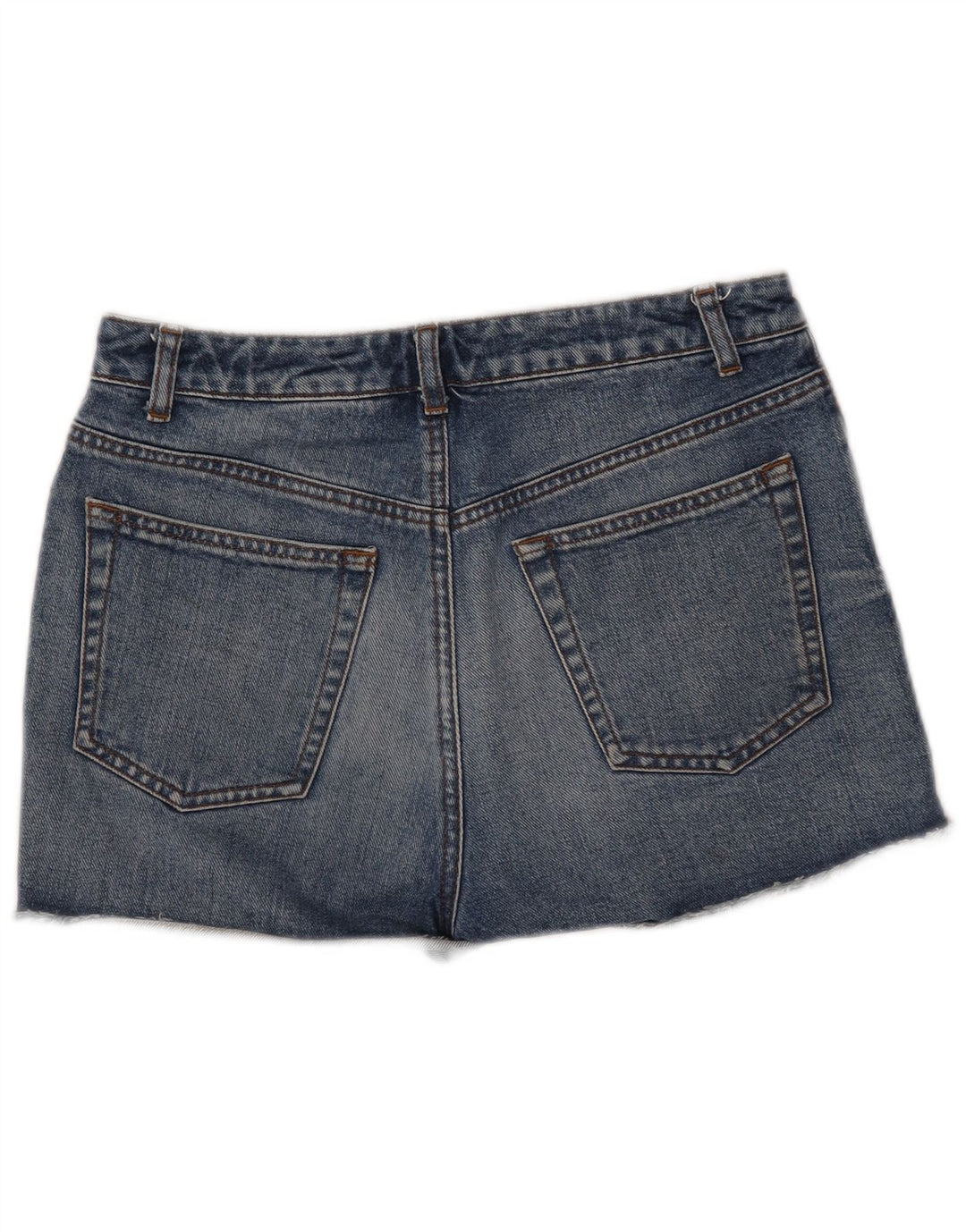 TOPSHOP Pantaloni scurți din denim pentru femei UK 12 Medium W30 Bumbac albastru