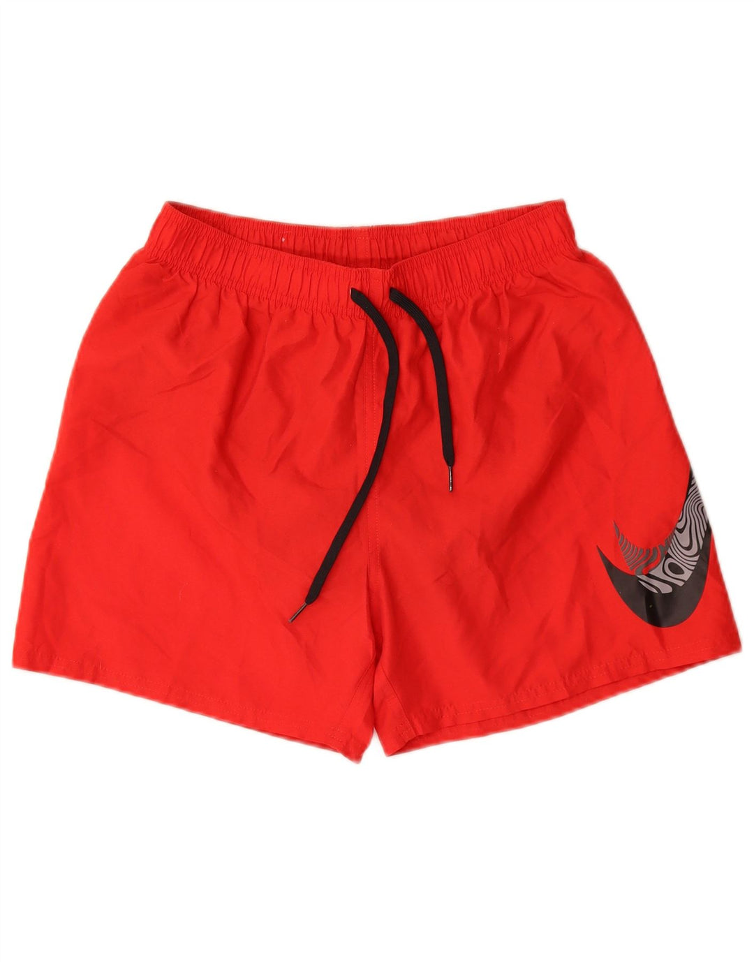 Pantaloni scurți de înot grafic Nike pentru bărbați, poliester roșu mediu