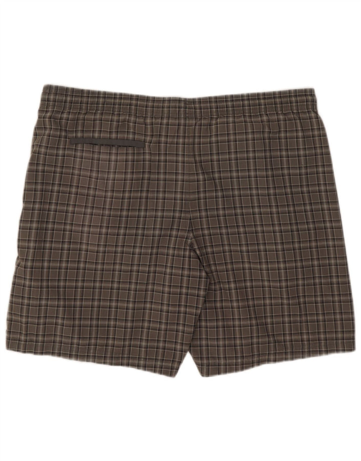Pantaloni scurți de înot Adidas pentru bărbați, mari, gri din poliester