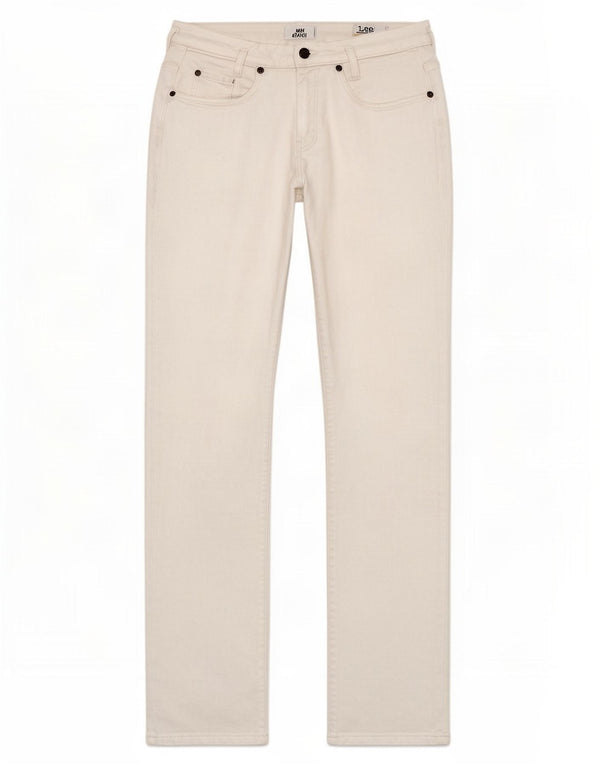 Blugi Lee pentru fete Lilly slim 15-16 ani W28 L32 bumbac alb