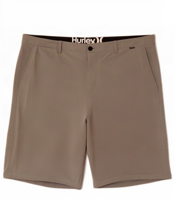 Pantaloni scurți chino pentru bărbați Hurley W38 XL poliester gri