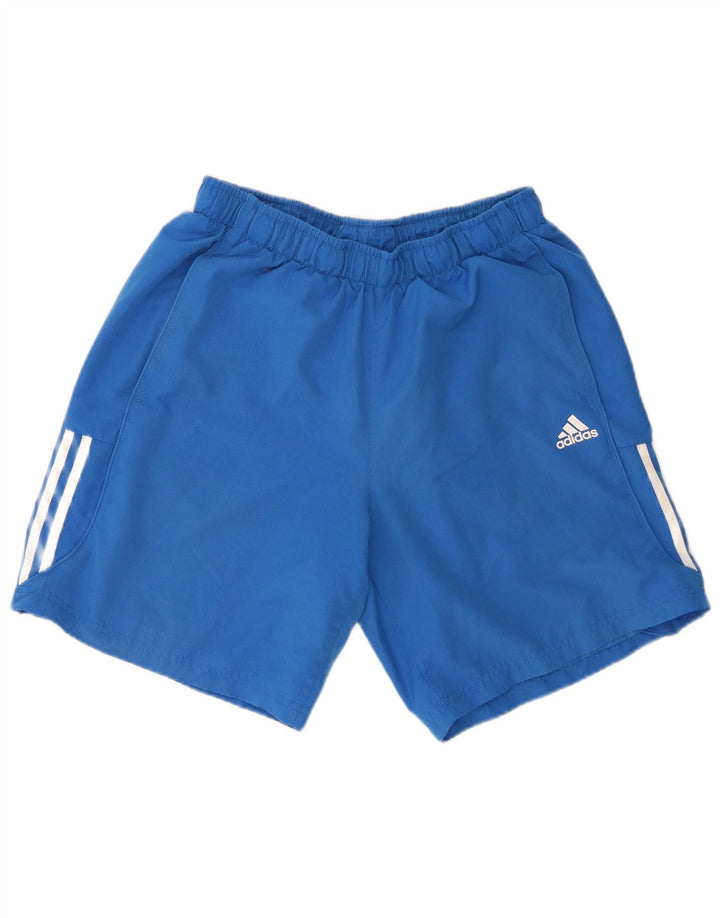 Pantaloni scurți sport pentru bărbați Adidas Climalite, mari, albastru