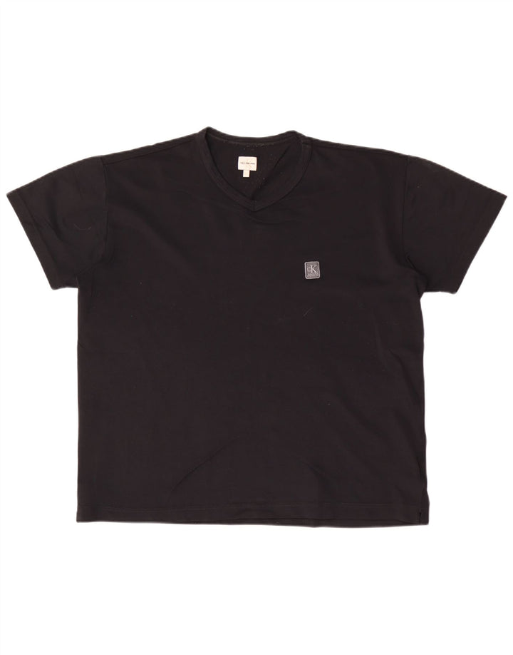 Tricou pentru bărbați Calvin Klein Jeans Top XL Poliamidă neagră