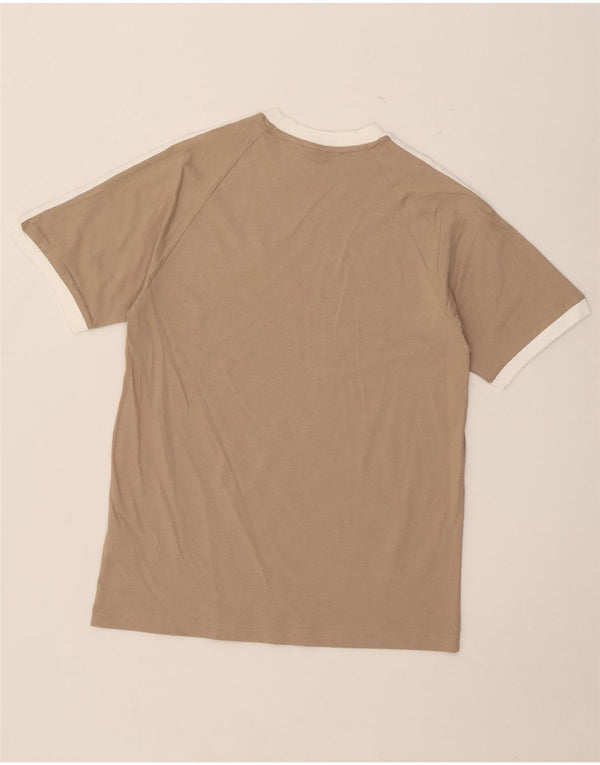 Tricou Bărbați Adidas Top Mediu Bej Bumbac