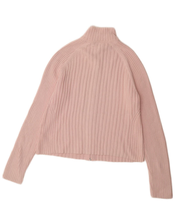 Pulover cardigan pentru femei Tommy Hilfiger UK 14 mare roz