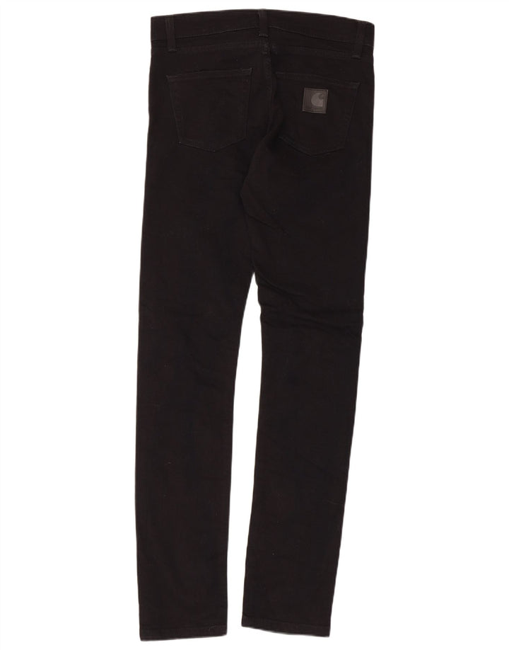 Blugi slim pentru femei CARHARTT W28 L32 bumbac negru