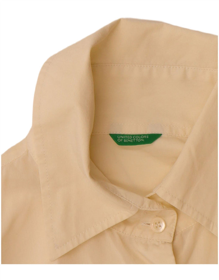 Cămașă Benetton pentru femei UK 16 Large Off White
