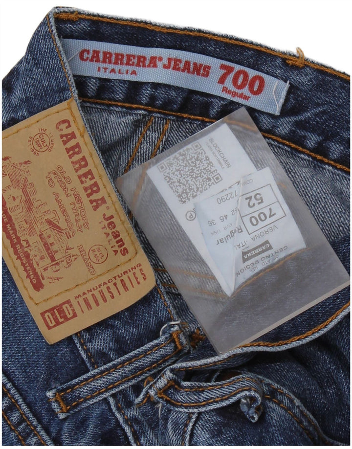 CARRERA Blugi 700 drepti pentru bărbați W36 L33 Bumbac albastru