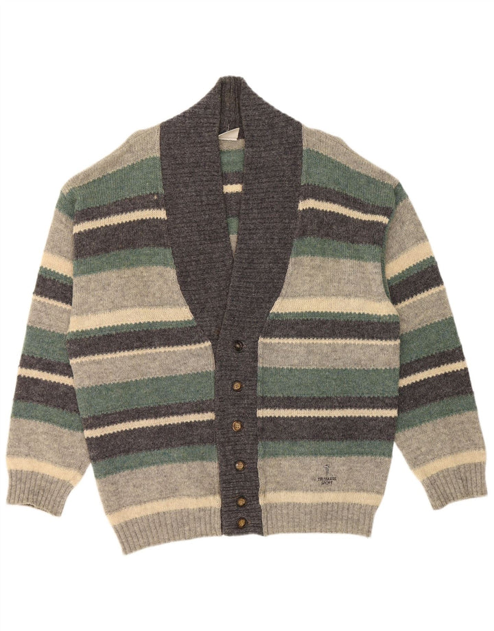 Cardigan pentru bărbați Trussardi, XL, cu dungi multicolore