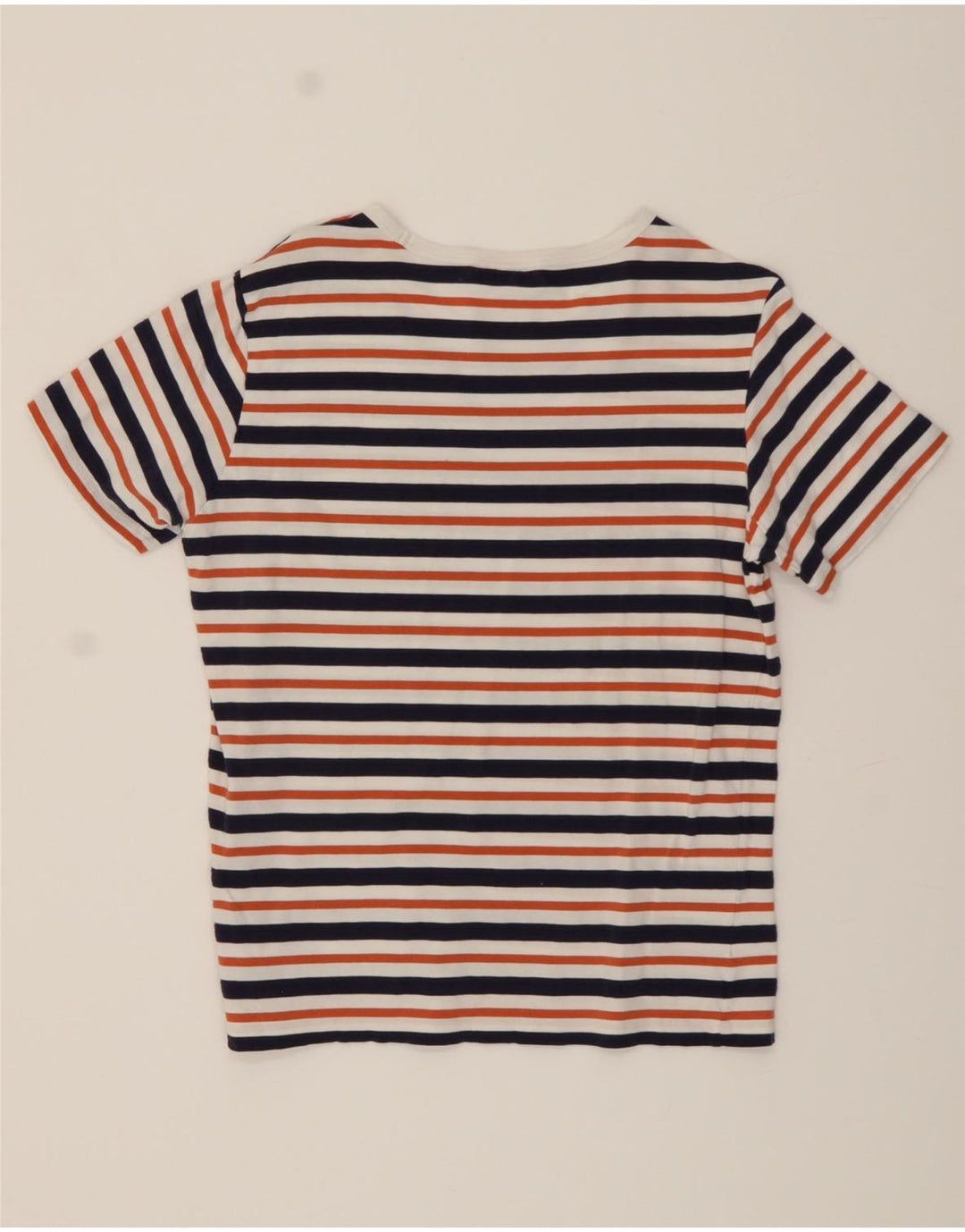 LEE Womens T-Shirt Top UK 14 Medium Multicoloured Striped Vintage Lee and Second-Hand Lee from Messina Hembry 