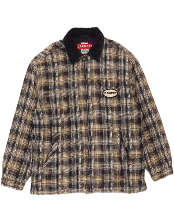 S.Oliver Bomber Jacket pentru bărbați UK 40, mare, multicolor, din bumbac