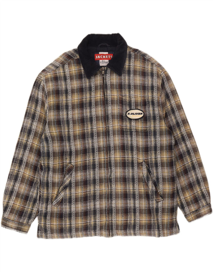 S.Oliver Bomber Jacket pentru bărbați UK 40, mare, multicolor, din bumbac