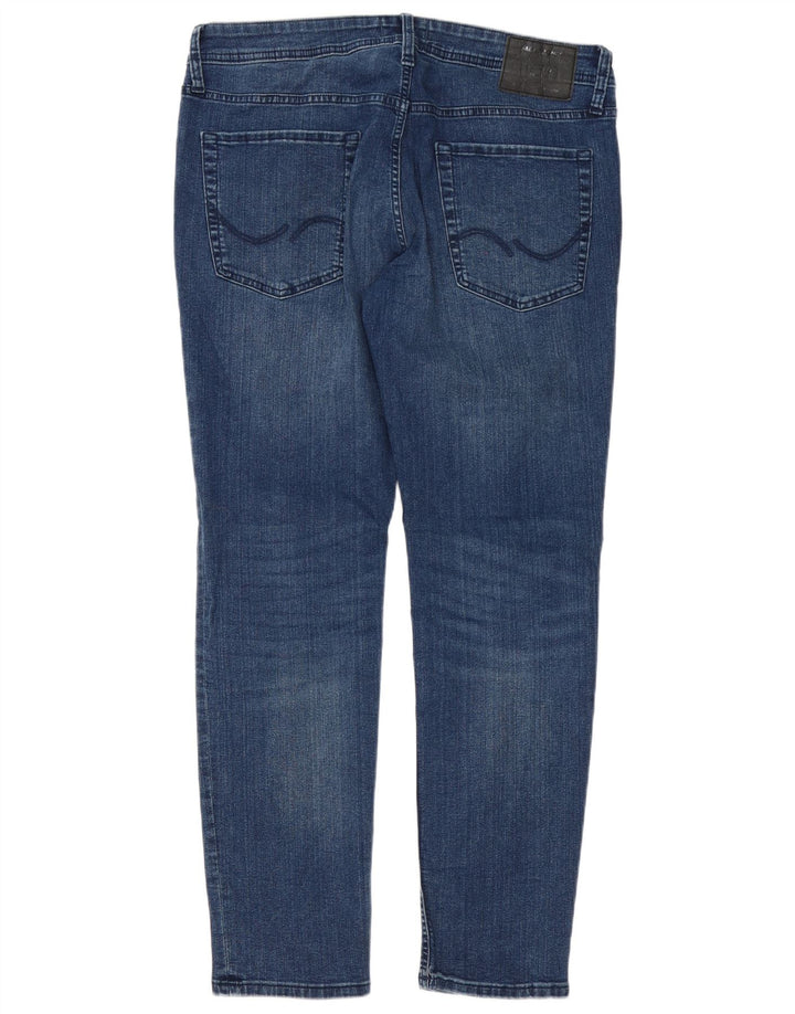 Blugi slim pentru bărbați Jack & Jones W36 L32 Bumbac albastru