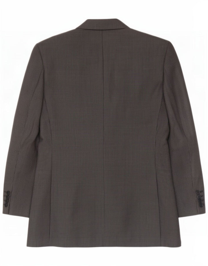 Jachetă pentru bărbați Marks & Spencer Blazer scurtă UK 38 Mediu Bleumarin Geometric