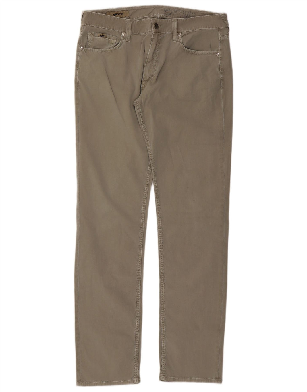 GAS Pantaloni casual slim Morris pentru bărbați L38 L34 kaki