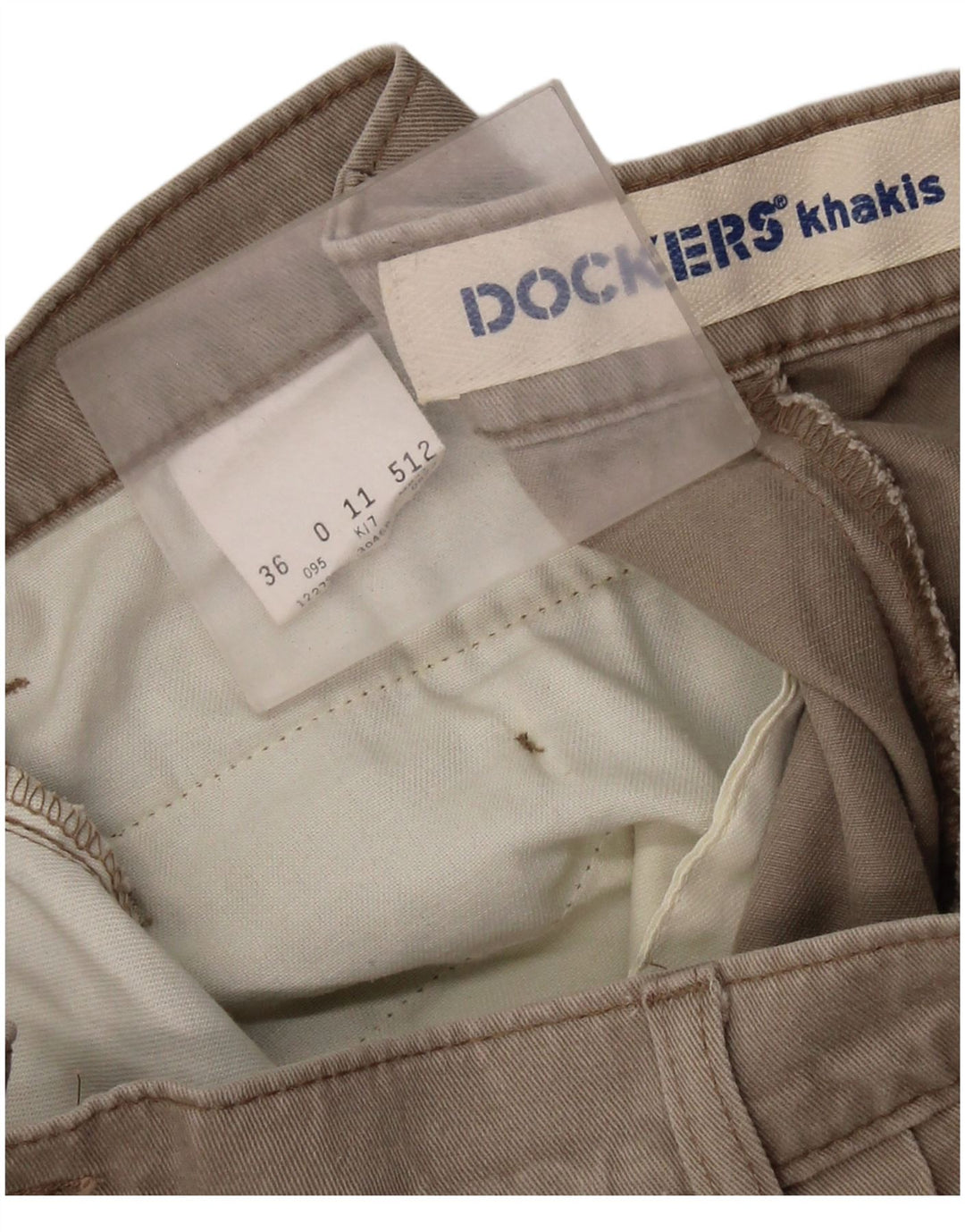 Pantaloni scurți pentru bărbați DOCKERS Khakis Pegged Chino W36, mare, bej, bumbac