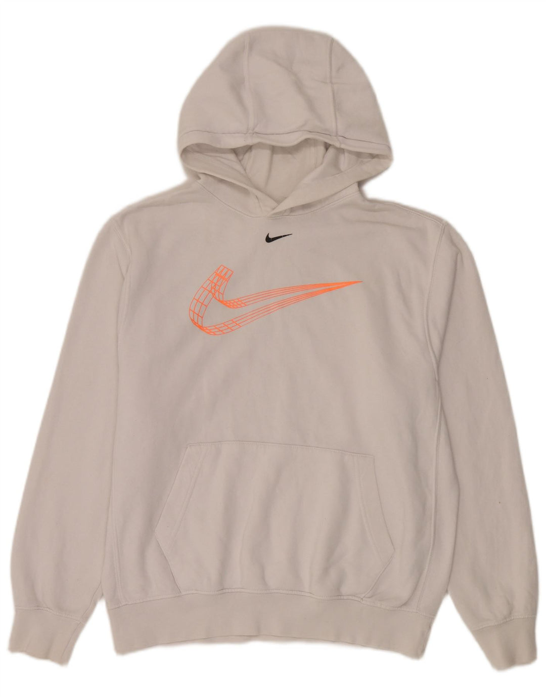 Pulover Nike Grafic pentru bărbați, bumbac alb mediu