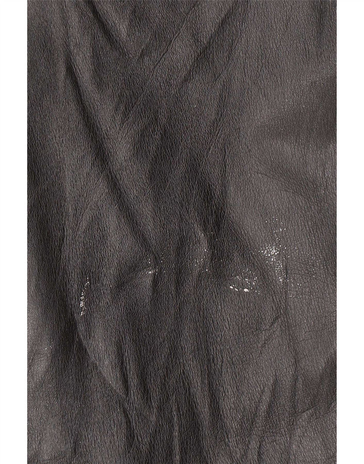 Palton de piele Douglas pentru femei UK 16 mare negru