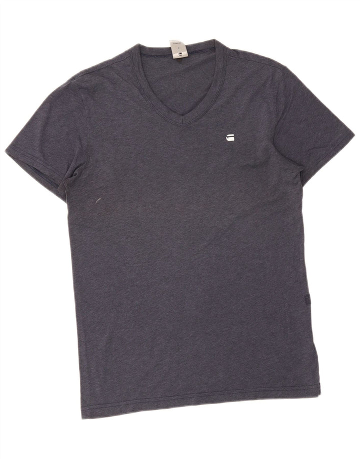 Tricou Bărbați G-Star Top mic Bumbac bleumarin