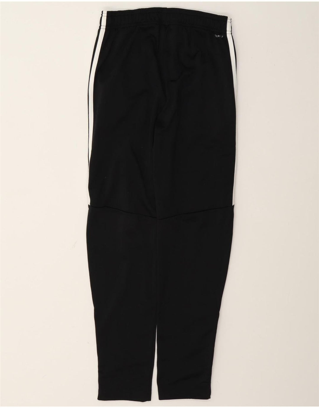 Pantaloni de trening Adidas Climalite pentru baieti 11-12 ani poliester negru