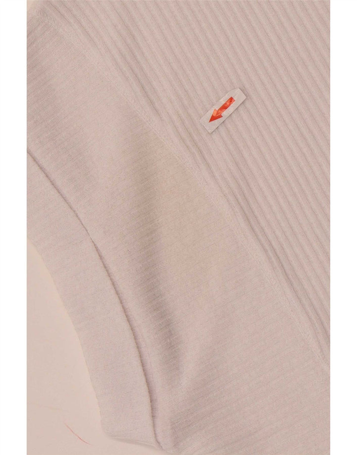 Vestă supradimensionată pentru femei Zara UK 10 Small White