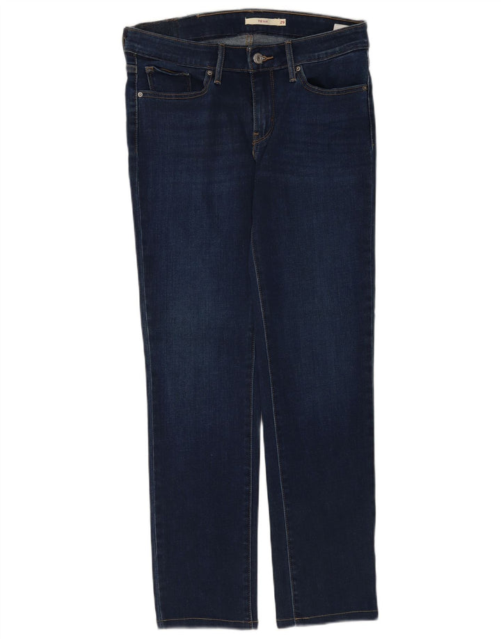 Blugi Levi's 712 Slim pentru femei W29 L28 Bumbac albastru