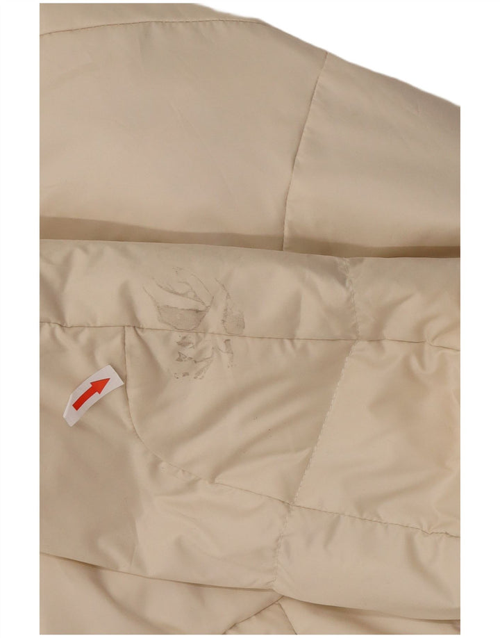 Jachetă căptușită pentru femei Ralph Lauren UK 14 Poliester alb mediu mediu