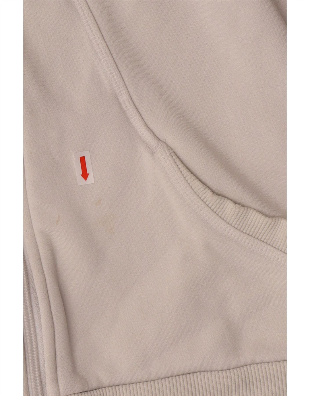 Pulover PUMA pentru femei cu fermoar, UK 10 Small White