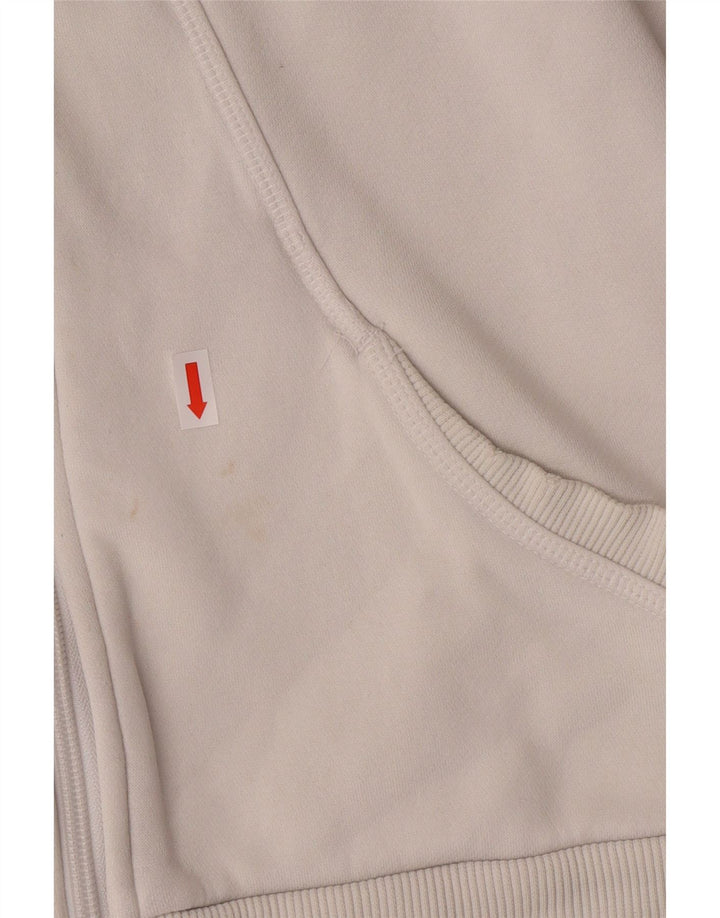 Pulover PUMA pentru femei cu fermoar, UK 10 Small White