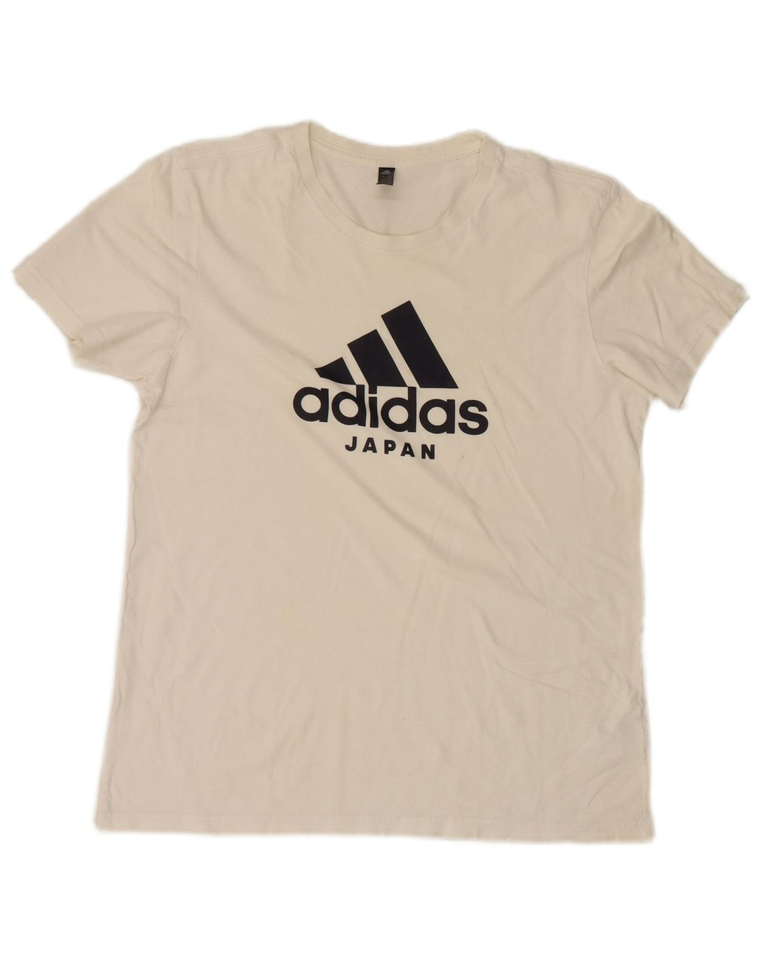Tricou grafic pentru bărbați Adidas Top Mediu Alb