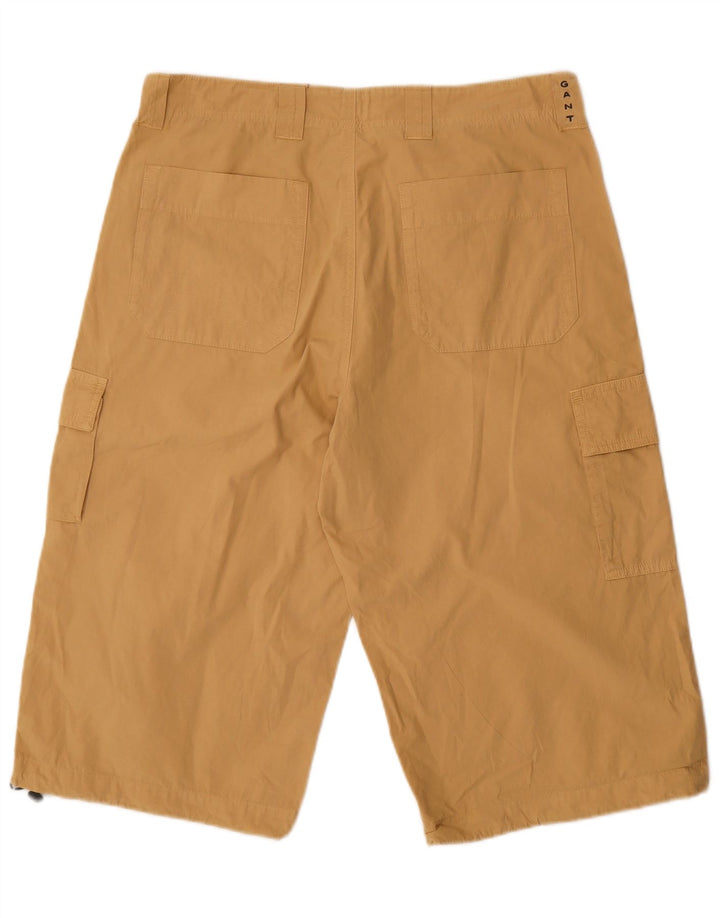 Pantaloni scurti cargo Gant pentru bărbați W35, bumbac, bej, mari