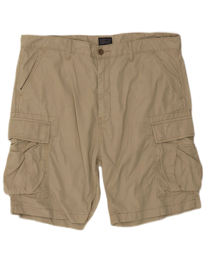 Pantaloni scurti cargo pentru bărbați Levi's W38 XL, bumbac, bej