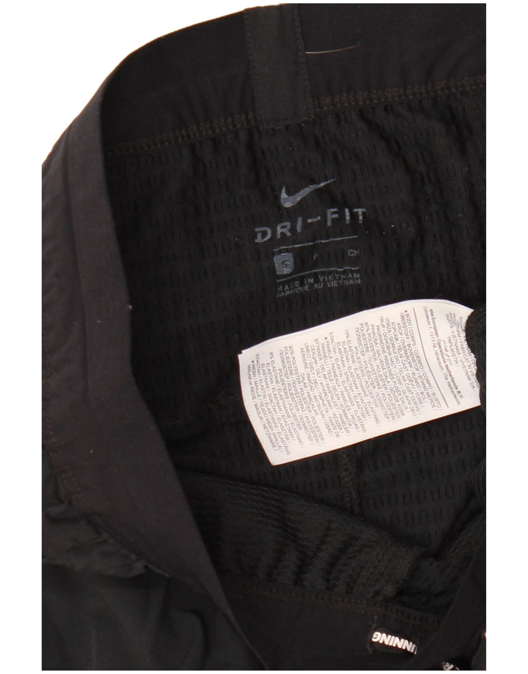 Pantaloni de trening Nike Dri Fit pentru femei UK 10 Poliester negru mic
