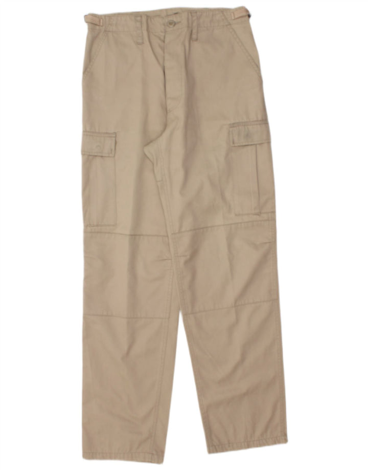 Pantaloni cargo drepți pentru bărbați VINTAGE W32 L31 bej