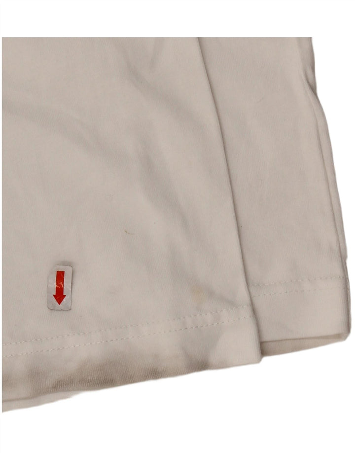Pantaloni de trening cu grafic pentru femei Arena UK 10 Bumbac alb mic