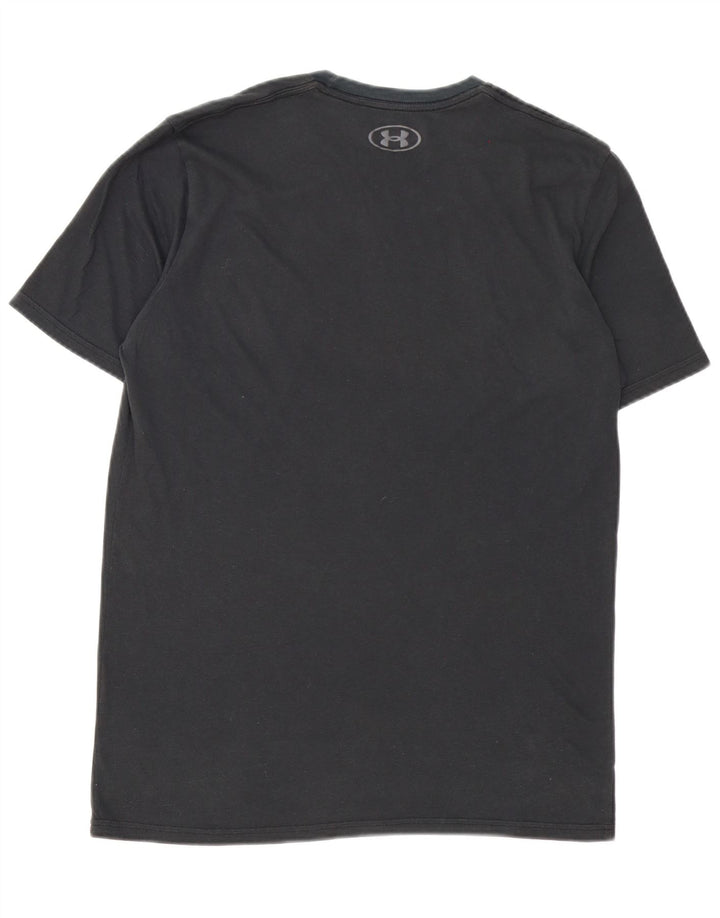 Tricou grafic pentru bărbați Under Armour Top Mediu Negru