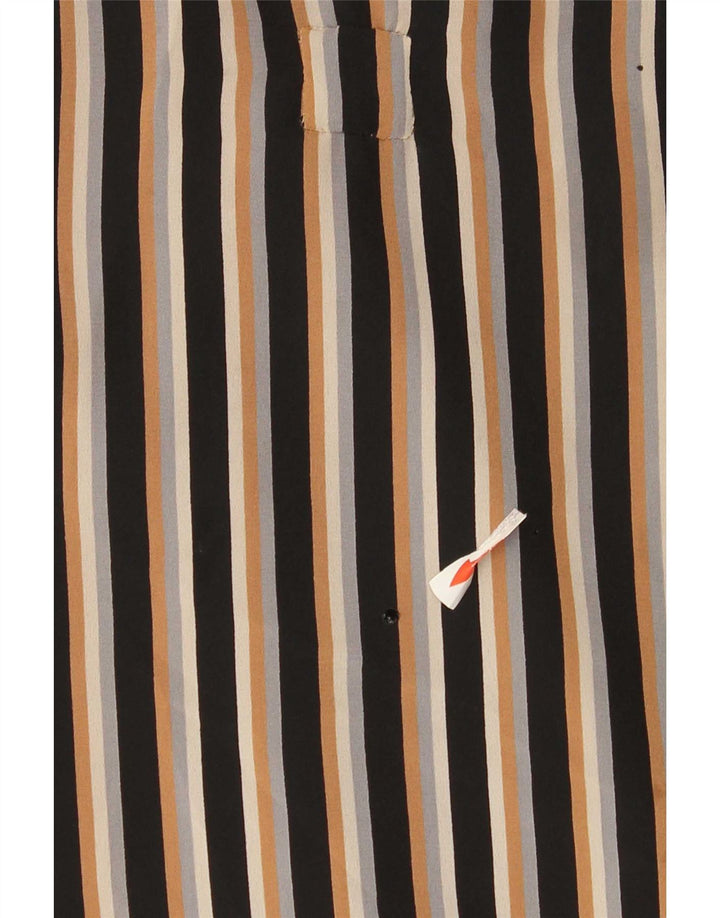 Rochie de bază vintage pentru femei cu cravată în față UK 12 Medium, multicoloră, în dungi