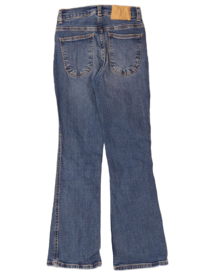 Blugi Zara Fete Bootcut 8-9 Ani W22 L4 Albastru