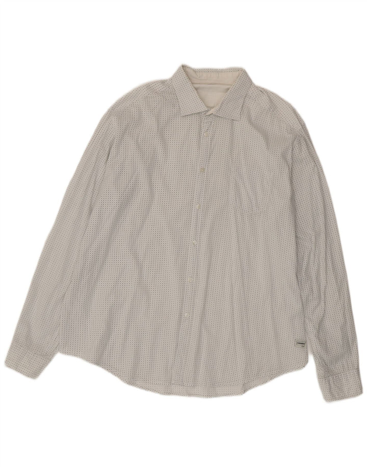 Cămașă pentru bărbați CARRERA 2XL cu pete albe