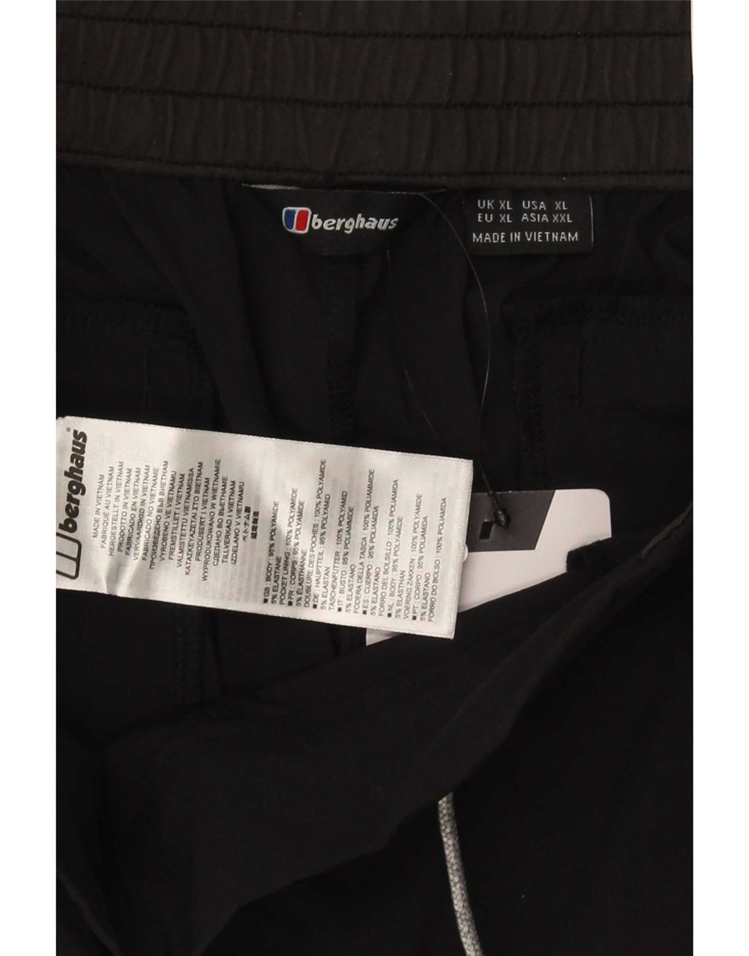 Pantaloni scurți sport pentru bărbați Berghaus XL poliamidă neagră