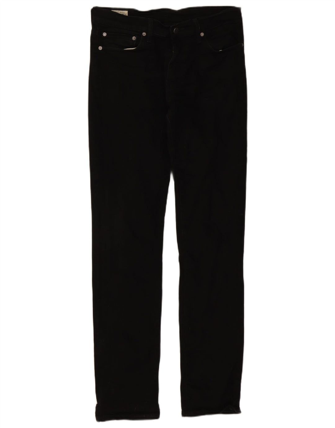 Blugi slim pentru bărbați Levi's W32 L34 bumbac negru