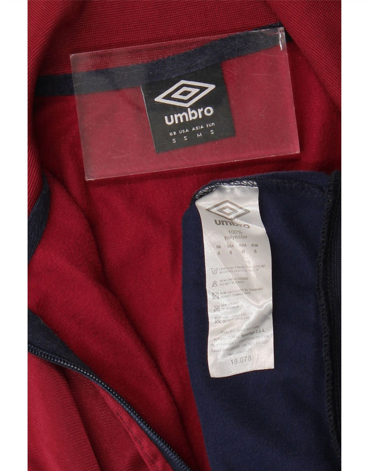 Jachetă de trening pentru bărbați UMBRO, mică, albastru, poliester color bloc