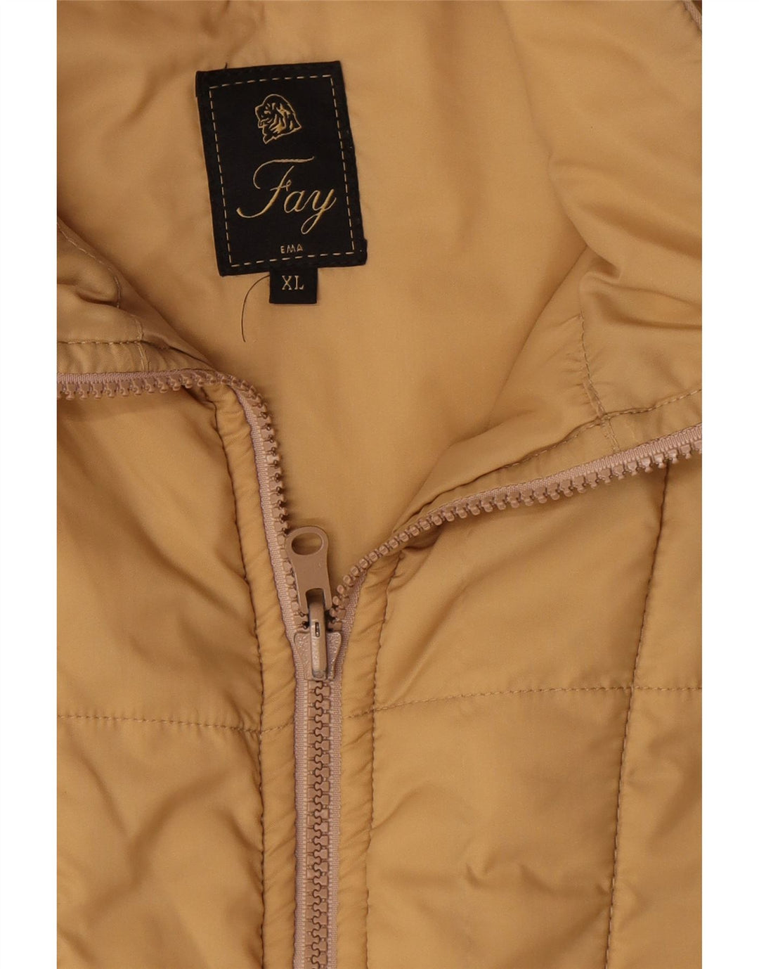 Fay Womens Ema Padded Jacket UK 18 XL Beige
