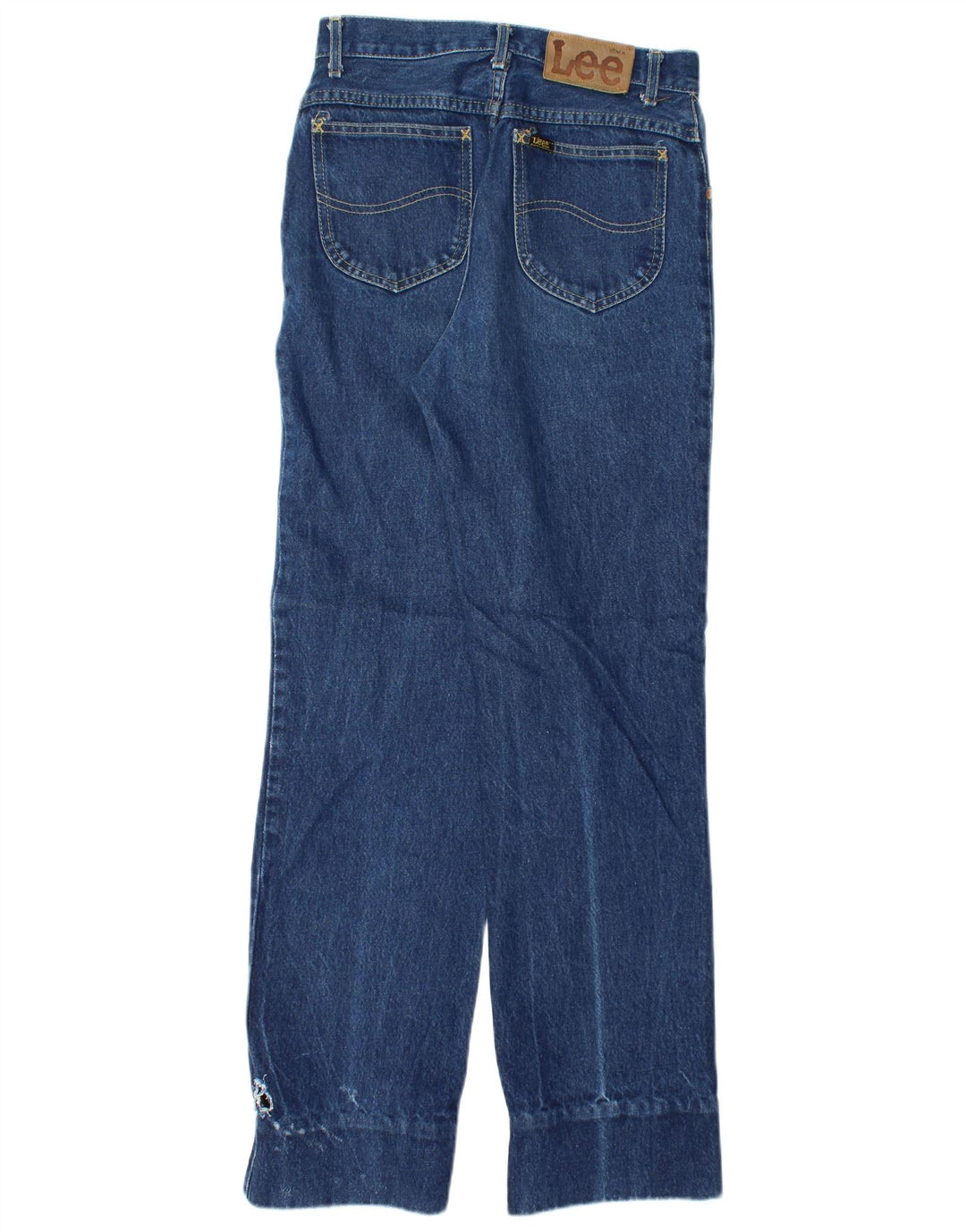 Blugi conici pentru femei Lee W26 L31 albastru