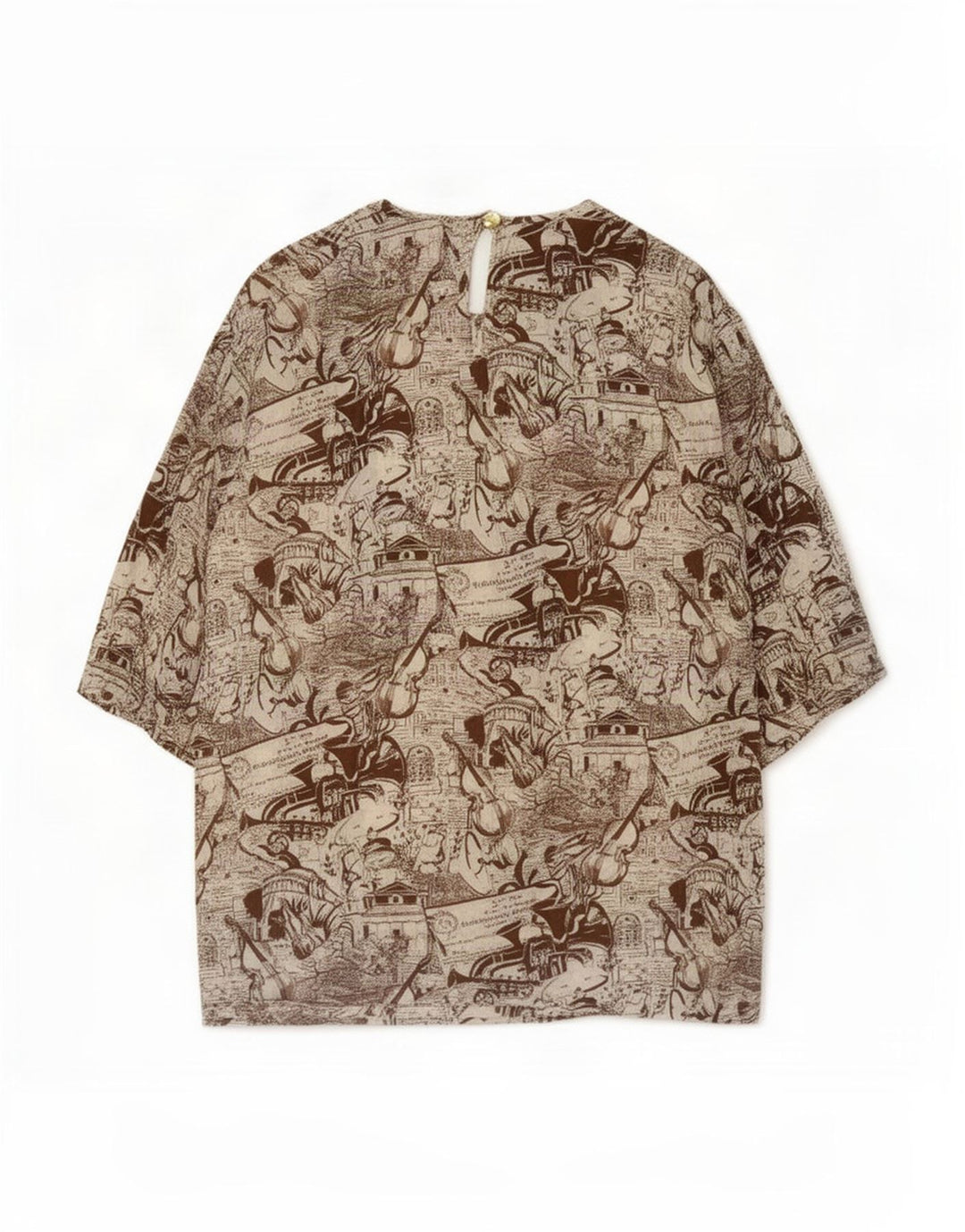 Bluză Femei Persona cu model abstract Mărimea de sus 29 2XL Multicolor