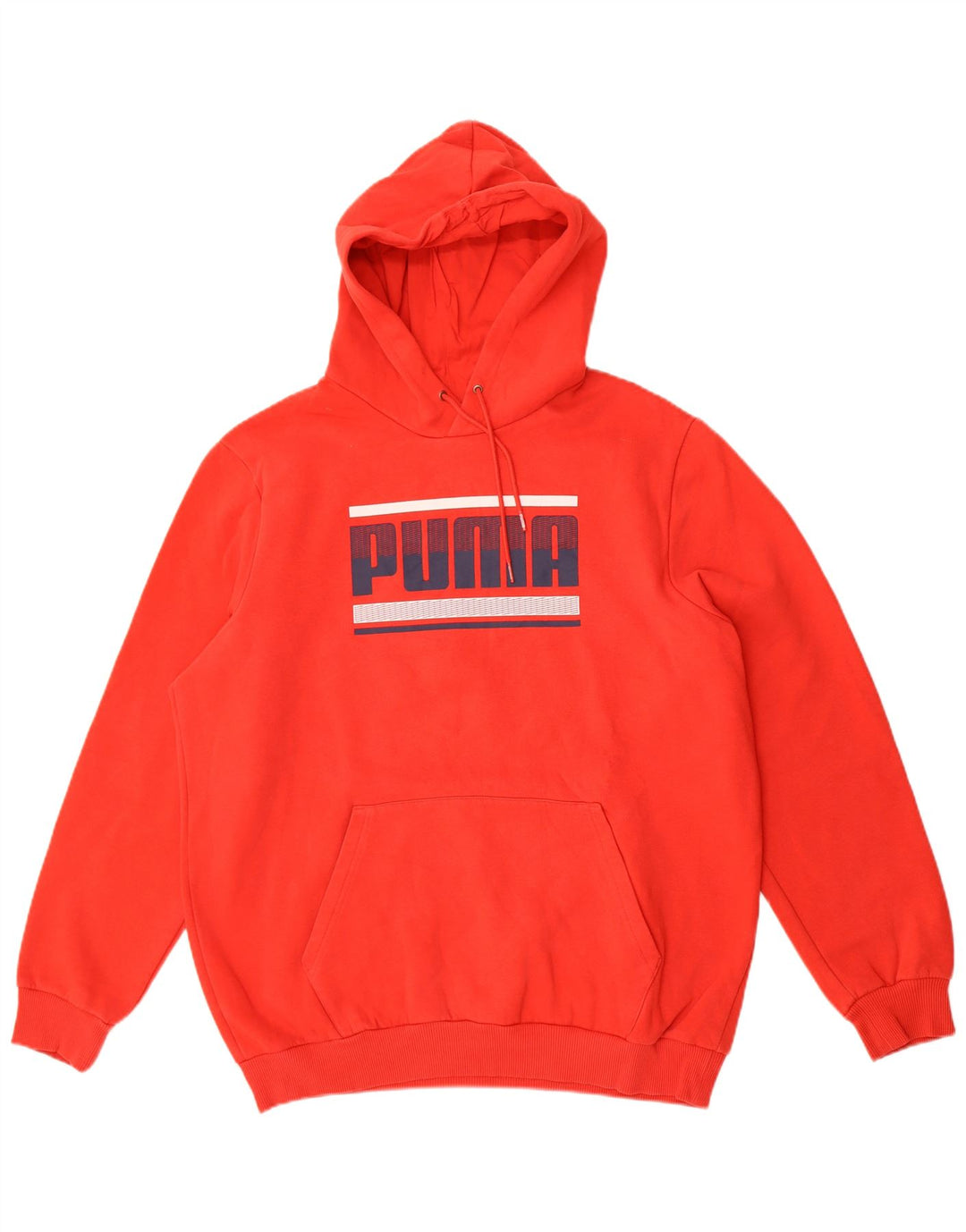 Pulover pentru bărbați Puma Graphic Hoodie Pulover mare, roșu, bumbac