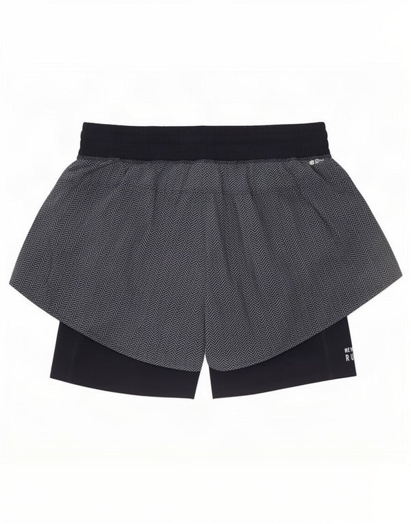 Pantaloni scurți sport New Balance pentru femei UK 10 Small Bluemarin Herringbone